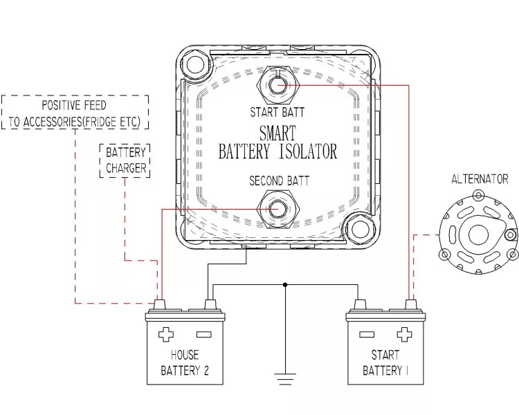  12V 140A voltage sensitive relay for ATV RTV_1 